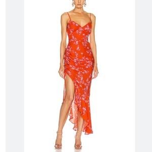 NWT Nicholas poppy floral dress